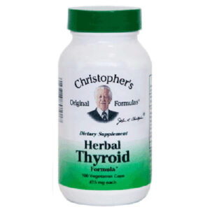 Christopher's Original Formulas - Herbal Thyroid Capsule - 100 Capsules