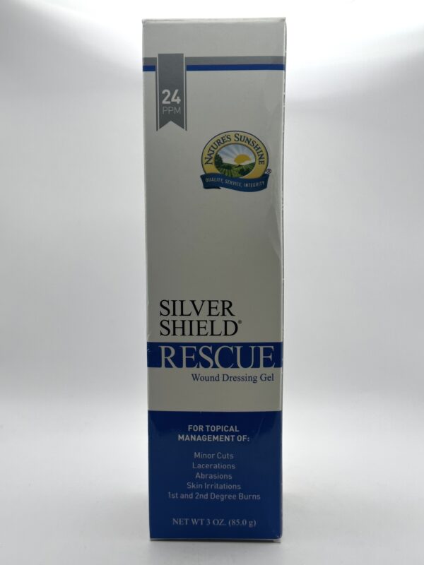 Nature's Sunshine - Silver Shield Rescue Gel - 24 PPM