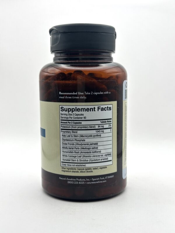 Nature's Sunshine - Potassium Combination - 180 Capsules - Image 2