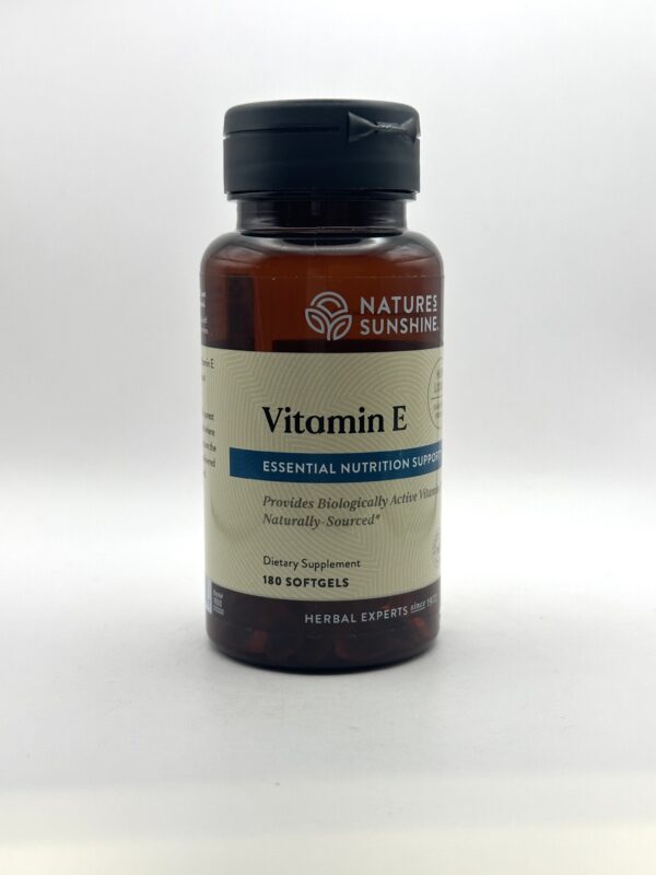 Nature's Sunshine - Vitamin E -100IU - 180 Softgels