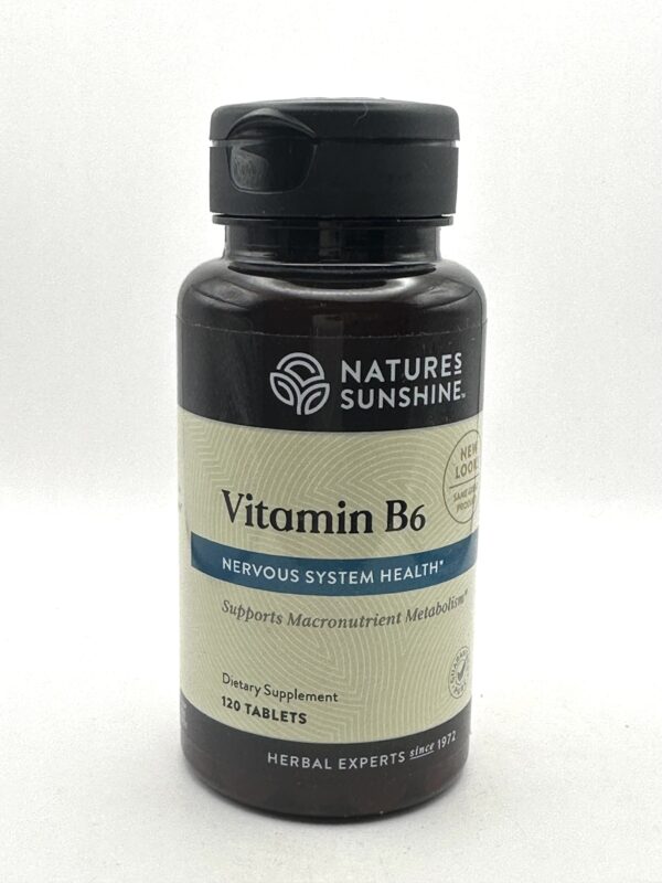 Nature's Sunshine - Vitamin B6 - 120 Tablets